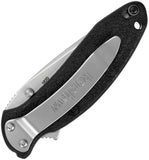 Kershaw Scallion Linerlock A/O Black GRN Folding 420HC Pocket Knife 1620ACAX