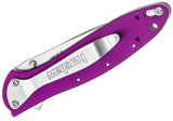 Kershaw Leek Linerlock A/O Ken Onion Purple Folding Knife 1660PUR