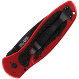 Kershaw Blur Linerlock A/O 50th Anniversary Red Aluminum Folding BDZ-1 Knife 1670K50