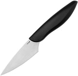 Kershaw 3.5" Paring Black 1.4116 Stainless Drop Point Fixed Blade Kitchen Knife 1784
