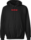 Kershaw Red Logo Black Large Long Sleeve Pullover Hoodie Men's Sweatshirt 18L