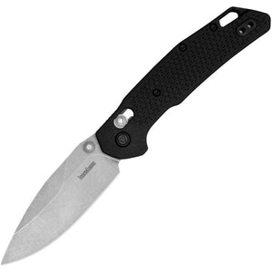 Kershaw Heist DuraLock Black GFN Folding D2 Steel Clip Pt Pocket Knife 2037X