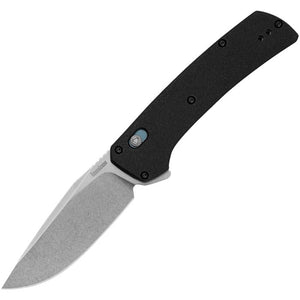 Kershaw Layup DuraLock A/O Black GFN Folding D2 Steel Drop Pt Pocket Knife 2047X