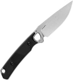 Kershaw Steppe Black Polymer D2 Steel Drop Point Fixed Blade Knife w/ Belt Sheath 2048