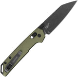 Kershaw Mini Iridium DuraLock Olive Green Aluminum Folding D2 Steel Pocket Knife 2051ROLBW