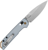 Kershaw Mini Iridium DuraLock Ice Blue Aluminum Folding D2 Steel Pocket Knife 2051