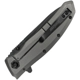 Kershaw Grid Folding Pocket Knife Framelock A/O 2Cr13 Black Stainless 2200X