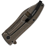 Kershaw Boilermaker Framelock Assisted Open Folding Knife 3475