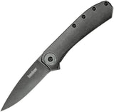 Kershaw Amplitude Framelock A/O Drop Pt Blade Todd Rexford Folding Knife 3871BW