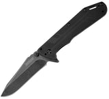 Kershaw 8" Thermite Spanto Assist Open A/O Folding Knife Pocket Black G10 3880BW