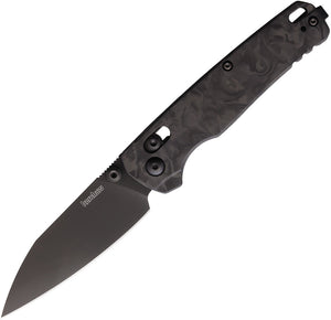 Kershaw Bel Air DuraLock Blackout Carbon Fiber Folding MagnaCut Pocket Knife 6105CFBLK