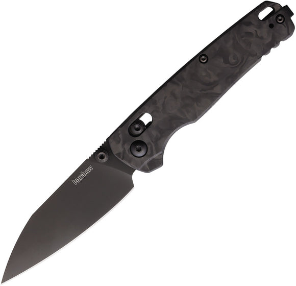 Kershaw Bel Air DuraLock Blackout Carbon Fiber Folding MagnaCut Pocket Knife 6105CFBLK