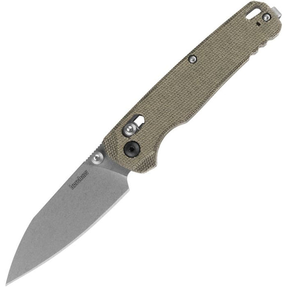 Kershaw Bel Air DuraLock OD Green Micarta Folding MagnaCut Pocket Knife 6105OLMC