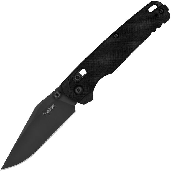 Kershaw Bel Air DuraLock Black G10 Folding MagnaCut Clip Pt Pocket Knife 6106BLK