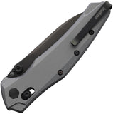 Kershaw Bareknuckle DuraLock Gray Aluminum Folding MagnaCut Pocket Knife 6777GRYBLK