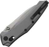 Kershaw Bareknuckle DuraLock Gray Aluminum Folding MagnaCut Pocket Knife 6777GRYSW