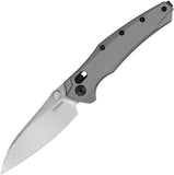 Kershaw Bareknuckle DuraLock Gray Aluminum Folding MagnaCut Pocket Knife 6777GRYSW