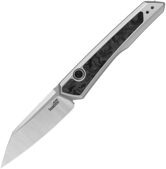 Kershaw Automatic Launch 20 Knife Button Lock Carbon Fiber & Aluminum MagnaCut Blade 7050