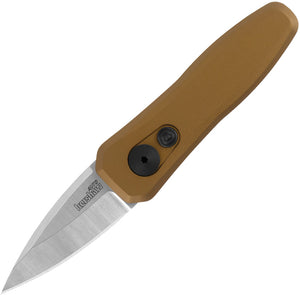 Kershaw Automatic Launch 4 Knife Button Lock Bronze Aluminum CPM-154 Blade 7500BRZ