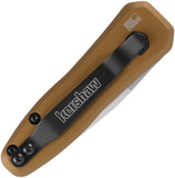 Kershaw Automatic Launch 4 Knife Button Lock Bronze Aluminum CPM-154 Blade 7500BRZ