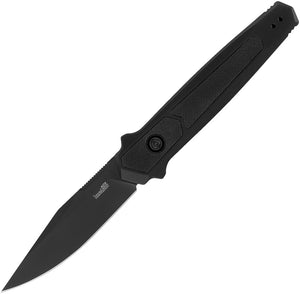 Kershaw Automatic Launch 17 Knife Button Lock Black Aluminum & G10 MagnaCut Blade 7951BLK