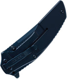 Kershaw Outright Framelock A/O Blue PVD & Black G10 Folding 8Cr13MoV Pocket Knife 8320ACAX