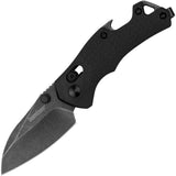 Kershaw Craze DuraLock Black GFN Folding 8Cr13MoV Reverse Tanto Pocket Knife 8337X