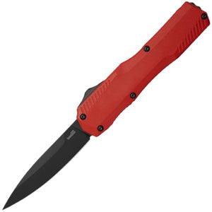Kershaw Automatic Livewire Knife OTF Red G10 & Black Aluminum MagnaCut Blade 9000RDG