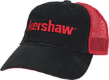 Kershaw Red Logo Black Front Baseball Style Visor Cap Mesh Back Men's Hat CAP181
