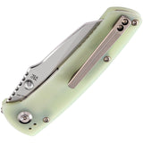 Kansept Knives Main Street Linerlock Jade G10 Folding 154CM Pocket Knife 1015B1