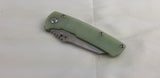 Kansept Knives Main Street Linerlock Jade G10 Folding 154CM Pocket Knife 1015B1