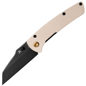 Kansept Knives Main Street Linerlock White G10 Folding 154CM Pocket Knife T1015E3