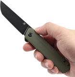 Kansept Knives Foosa Slip Joint OD Green G10 Folding 154CM Pocket Knife T2020T29