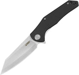 Kubey Flash Linerlock Black G10 Folding San Mai M2 Pocket Knife 158O