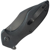 Kubey Noble Linerlock Blackout G10 Folding 14C28N Sandvik Pocket Knife 236O