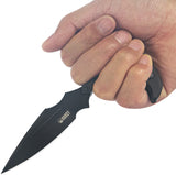 Kubey Medusa Blackout G10 14C28N Spear Point Push Dagger w/ Sheath 242C