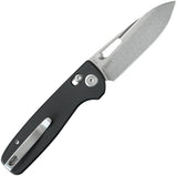 Kubey Bluff Axis Lock Black G10 Folding 14C28N Sandvik Pocket Knife 248F
