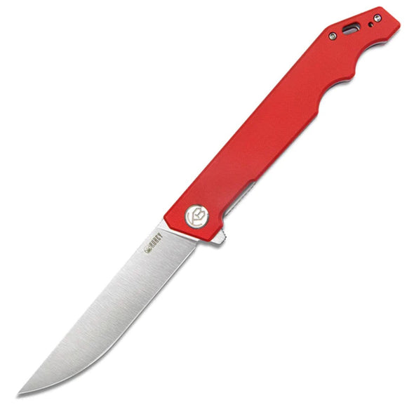 Kubey Pylades Linerlock Red G10 Folding AUS-10 Clip Point Pocket Knife 253F