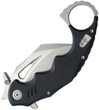 Kubey Mini Wrath Karambit Linerlock Black G10 Folding 14C28N Pocket Knife 262A