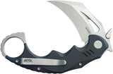 Kubey Mini Wrath Karambit Linerlock Black G10 Folding 14C28N Pocket Knife 262A