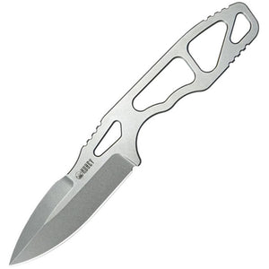 Kubey 7.62 TAG Hydra Bead Blasted AUS-10 Steel Fixed Blade Knife w/ Sheath 282B