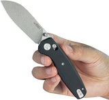 Kubey Breeze Crossbar Lock Black G10 Folding 14C28N Pocket Knife 288A