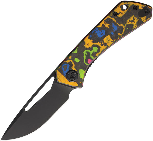 k*k様 TLSS LIBERO 美品　27.0 Kubey KB Knives Thalia Linerlock 80's Camo Folding Knife | Premium