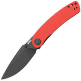 Kubey Momentum Linerlock Red G10 Folding D2 Steel Drop Pt Pocket Knife 344P