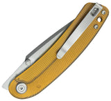 Kubey Momentum Linerlock Ultem Folding D2 Steel Drop Pt Pocket Knife 344Q
