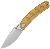 Kubey Momentum Linerlock Ultem Folding D2 Steel Drop Pt Pocket Knife 344Q