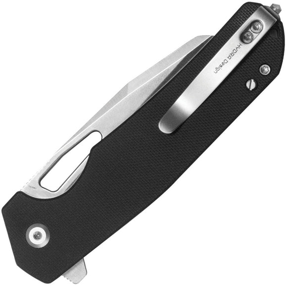 Kubey 10-8 Button Lock Black G10 Folding 14C28N Sheepsfoot Pocket Knife 363A