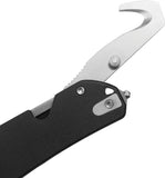Kubey 10-8 Button Lock Black G10 Folding 14C28N Sheepsfoot Pocket Knife 363A