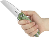 Kubey 10-8 Button Lock Digital Camo G10 Folding 14C28N Sheepsfoot Pocket Knife 363D