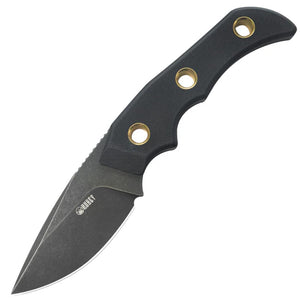 Kubey Willumsen Hunter Blackout G10 14C28N Drop Point Fixed Blade Knife 376C